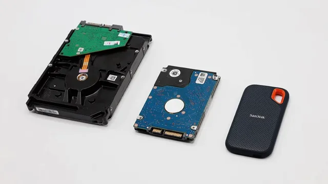 Storage devices for deleted file recovery — HDD, SSD, external drive