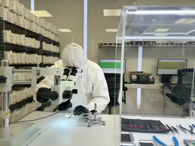 Five Star Data Recovery certified cleanroom lab